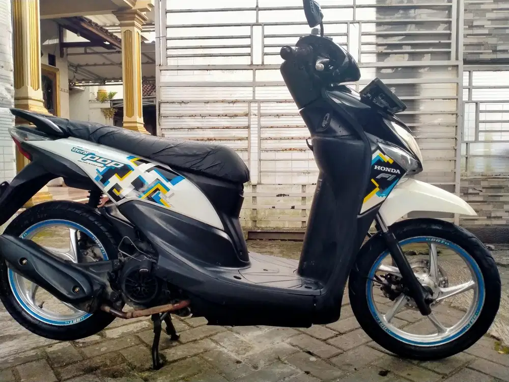 Honda Beat pop lengkap motor sehat keterangan detail dibawah
