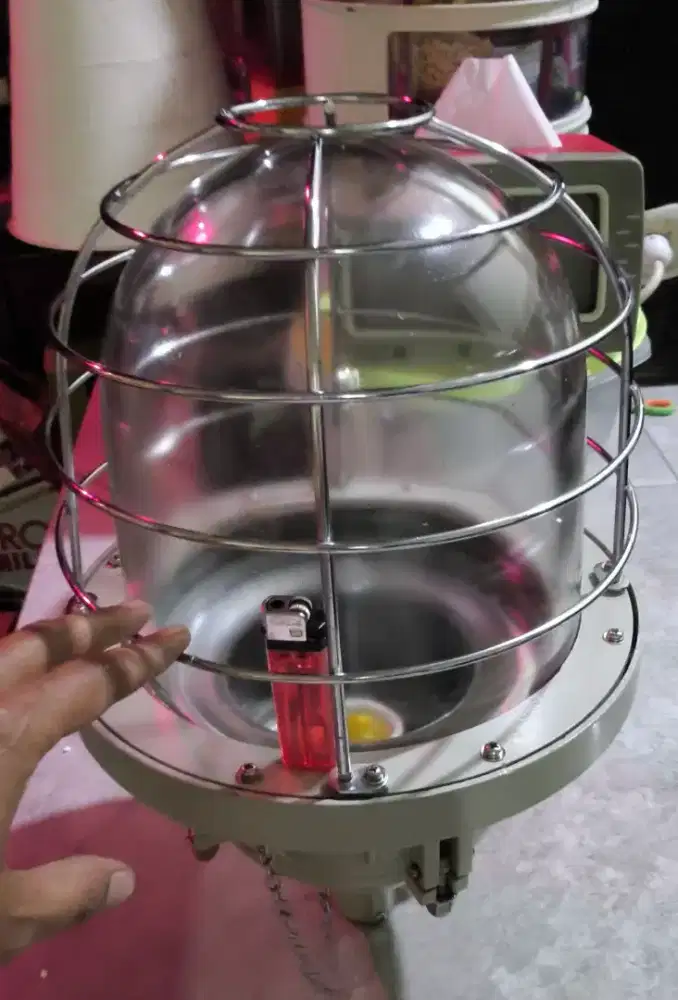 Kap Lampu kapal/Lampu Anti Ledak 500 watt tinggi 60cm