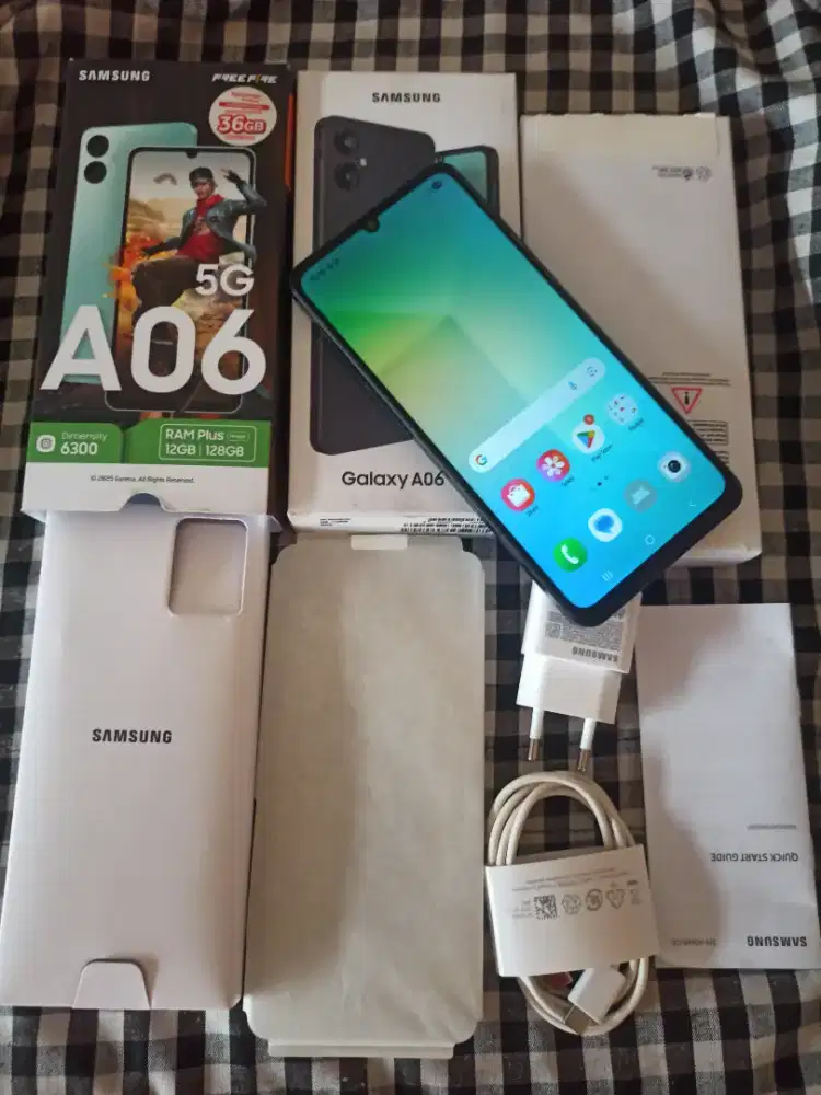 Samsung A06 5G ram 6/128Gb mulus fulsett original