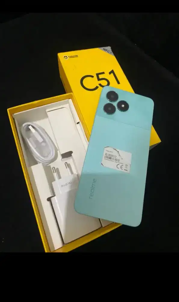 realme C51 4/64 fullshet segel mulus