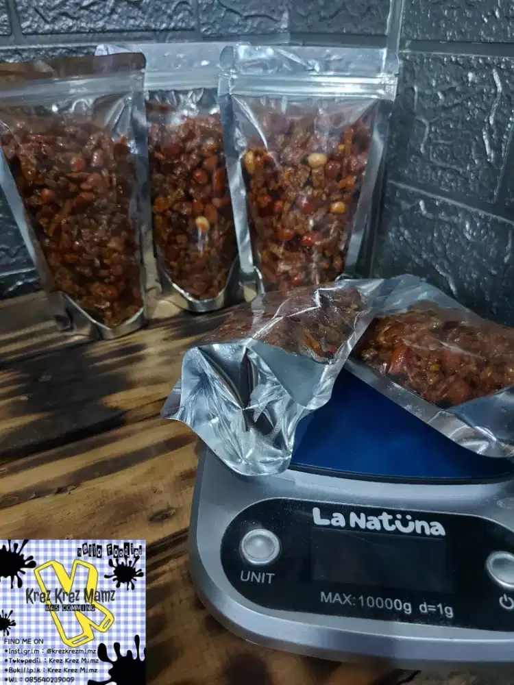 Kering Tempe Kacang Krez Mamz 100 gram