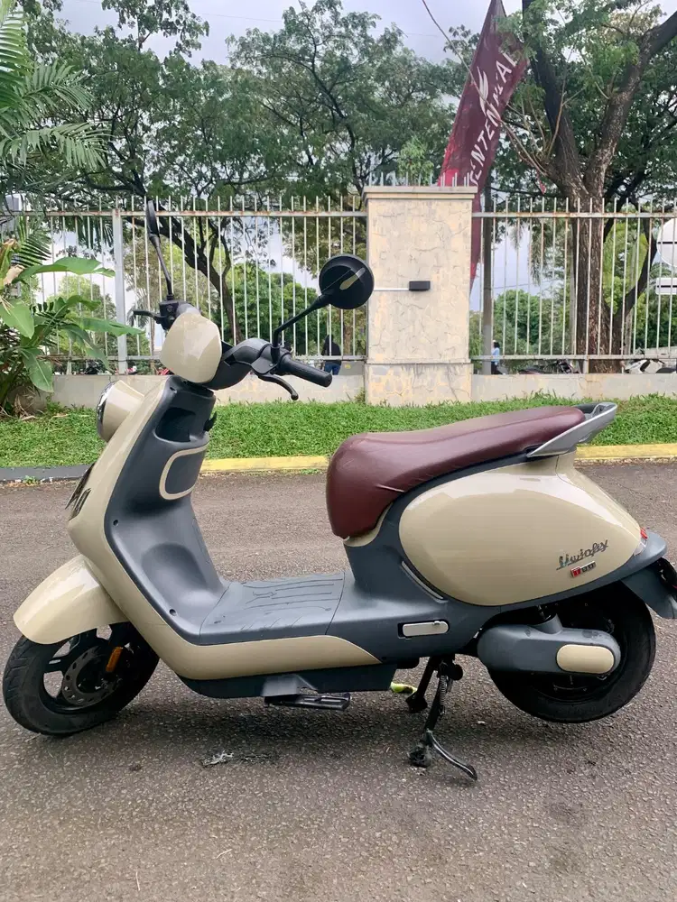 Motor Listrik Uwinfly T80 Light Brown Low KM