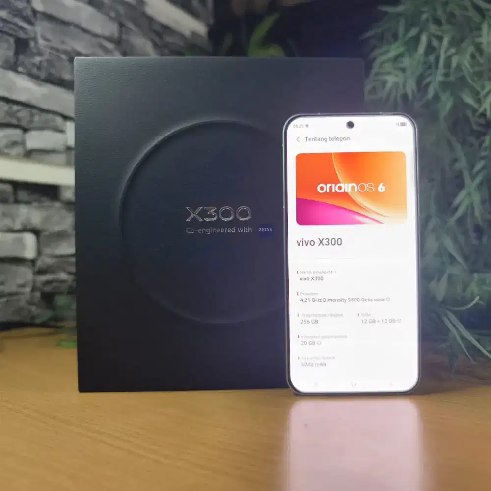 VIVO X300 Ram 12/12/256 GB fullset