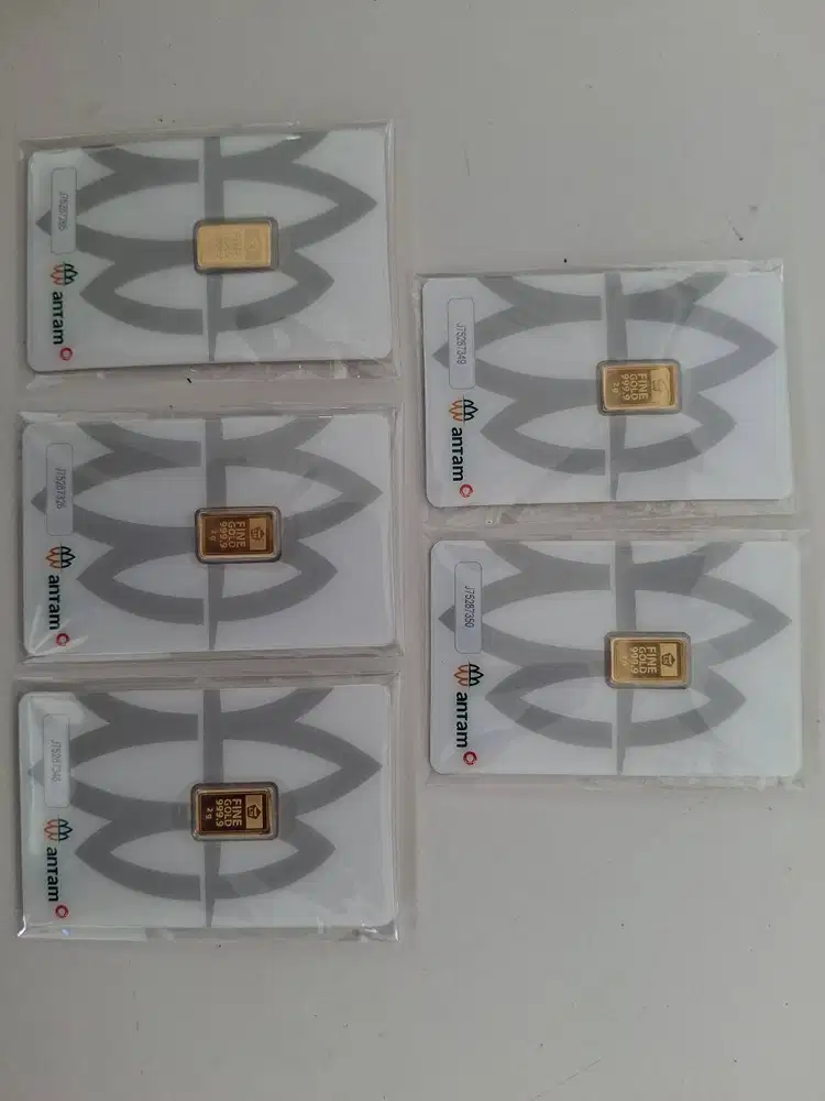 Dijual LM Antam 1gr, 2gr & 3gr Baru RM 2026