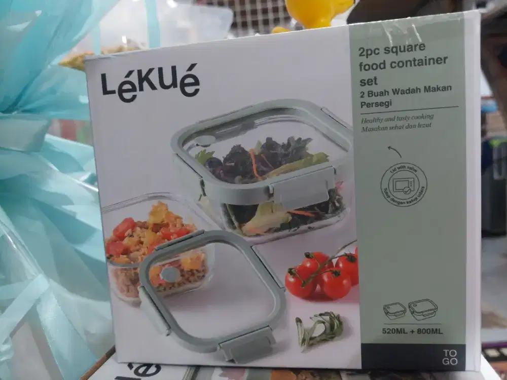 Lekue 2 pcs persegi panjank