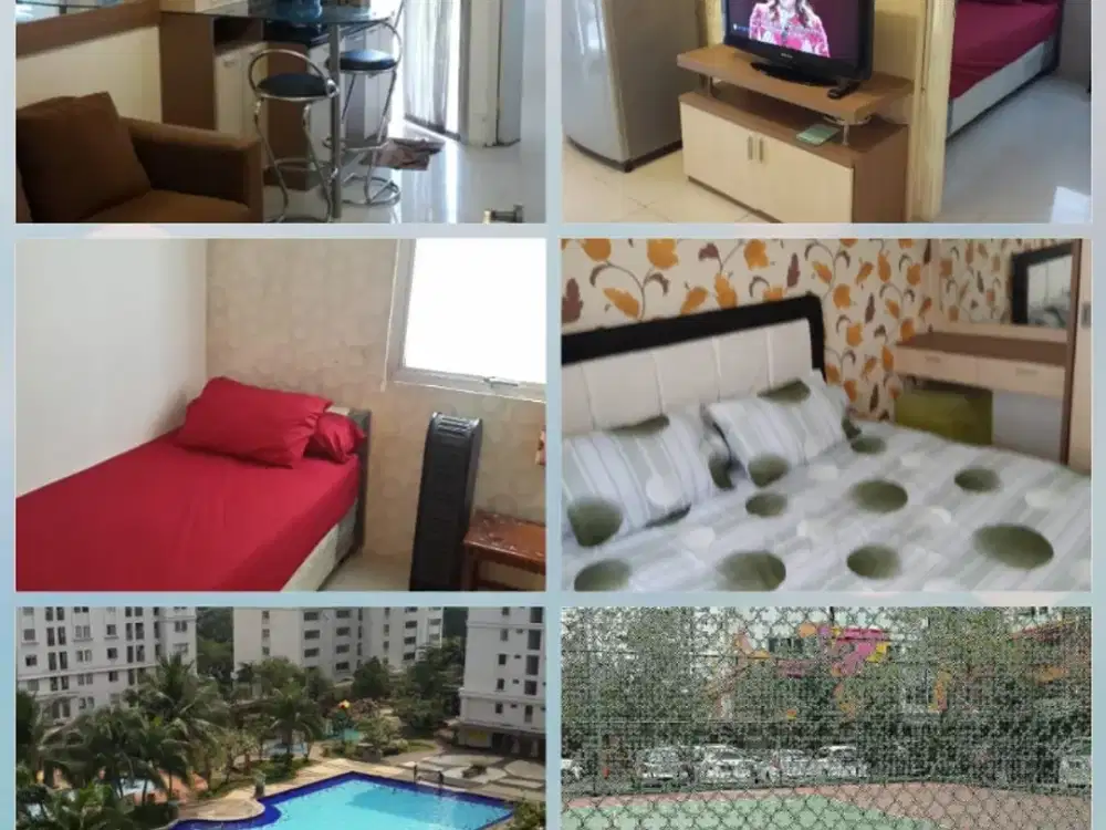 Pancoran. 2 BR, Furnished, @ Green Palace, kalibata.