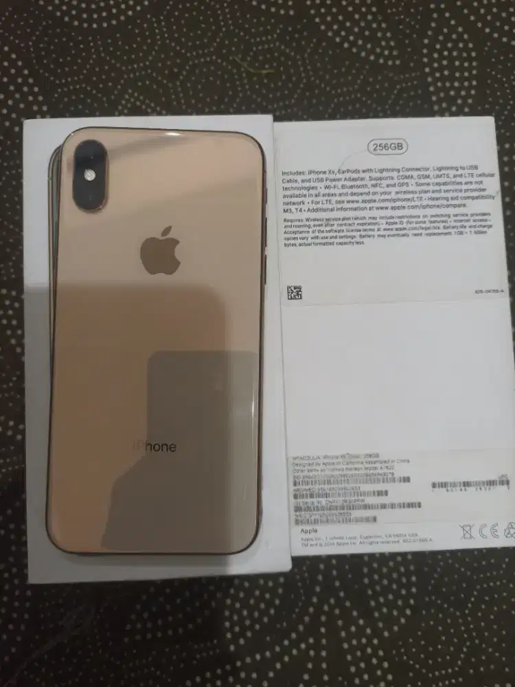 iphone xs 256 gb all operator fullset