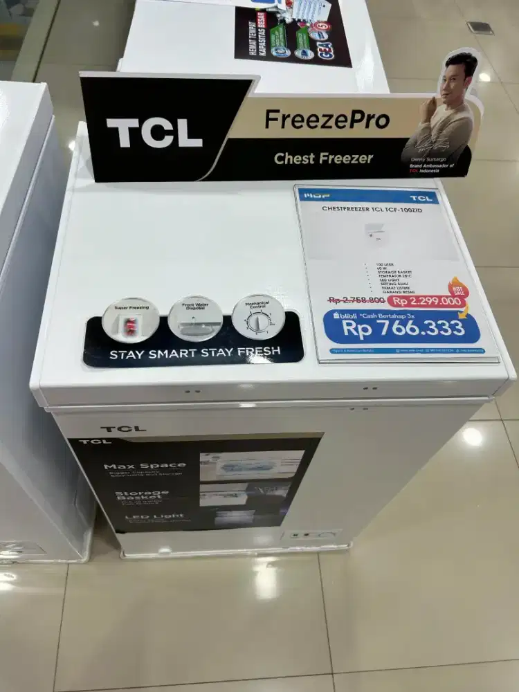 Kredit freezer rmh tangga bisa cicilan free 1x