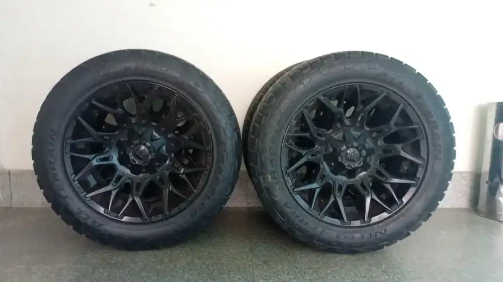 Velg mobil fuel wheels d722 r20