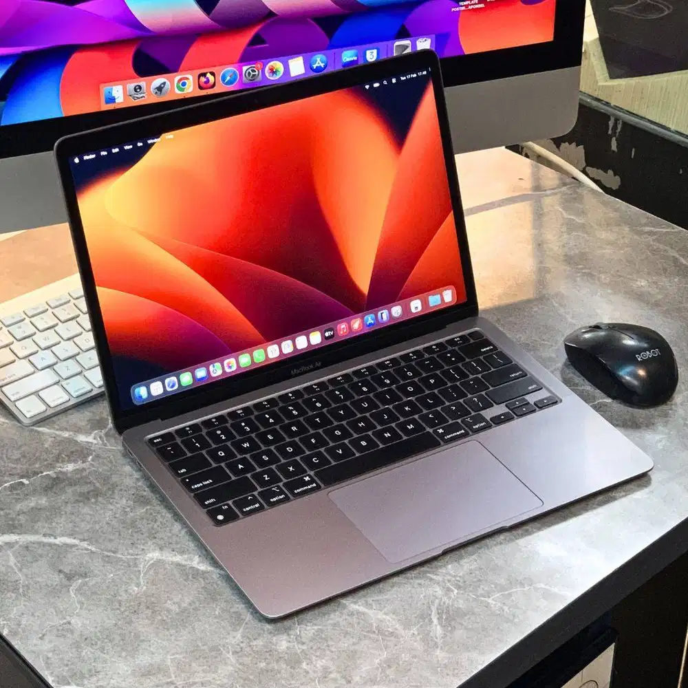 MURAH MACBOOK AIR M1 8GB/256GB BH 87%