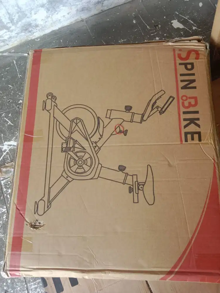 spin bike sepeda olahraga baru