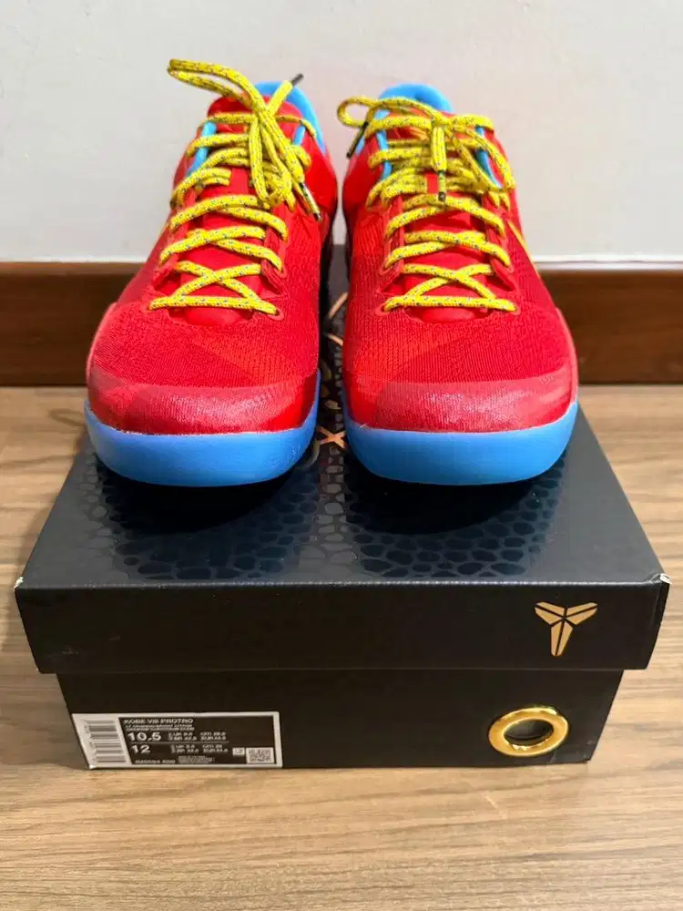 NEW Sepatu Basket Kobe 8 protro year of horse. us10,5/eu44,5. Original