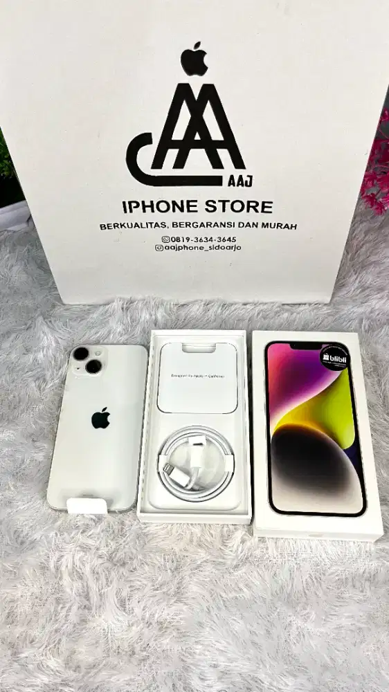 iPhone 14 128 GB Starlight iBox (BNOB)