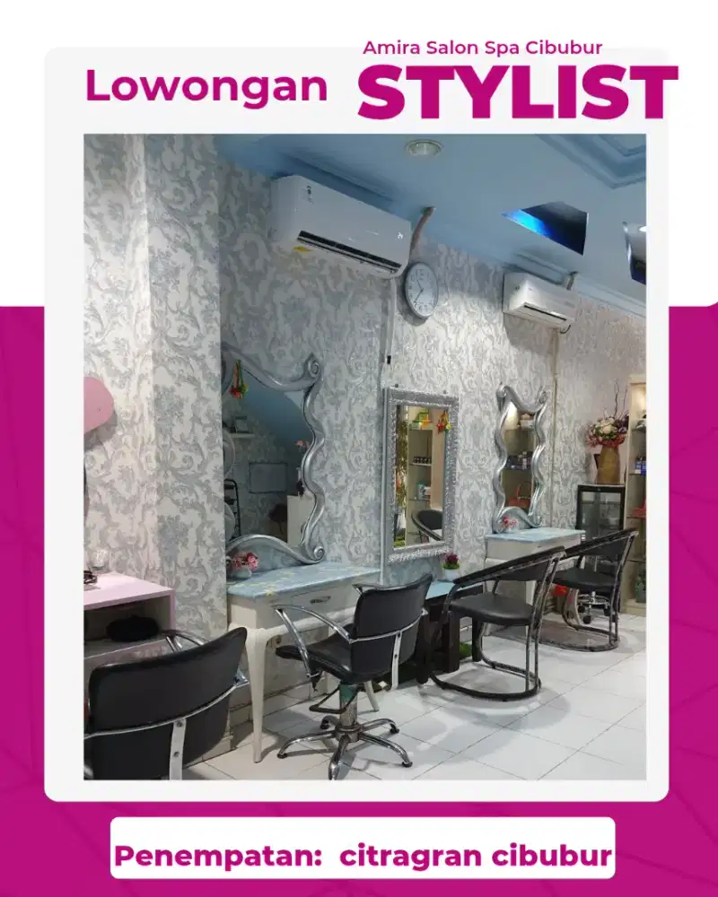 Dibutuhkan stylist wanita