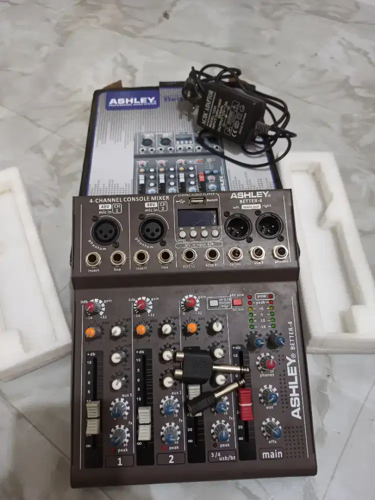 Elektronik mixer sound sistem ASHLEY Better 4