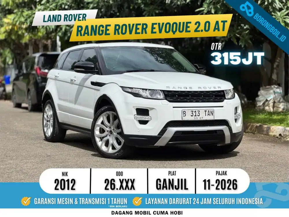 Termurah Range rover evoque 2.0 at 2012