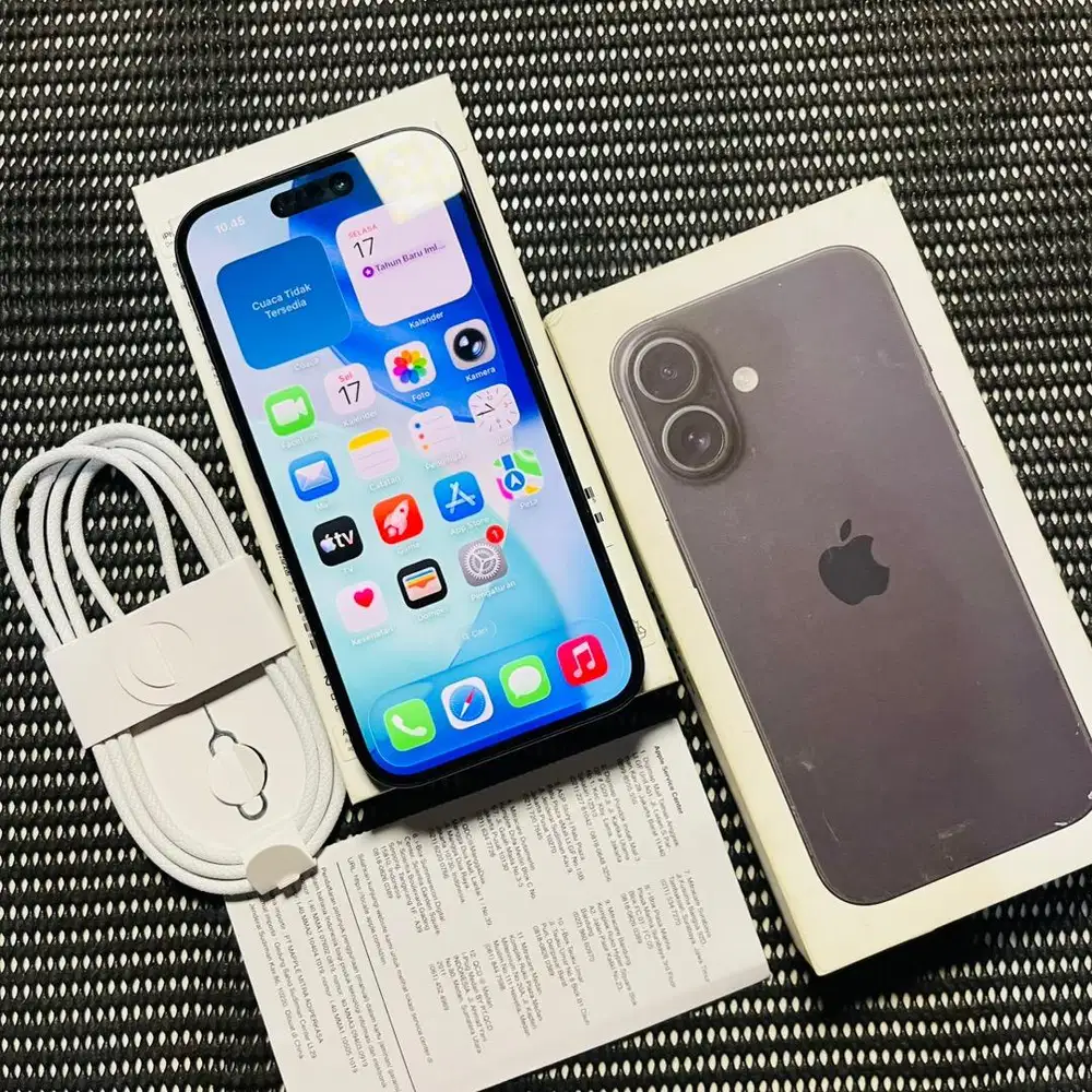 Iphone 16 128 ibox garansi 09/2026