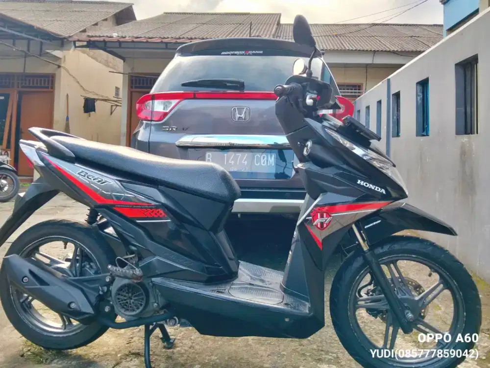 Honda Beat ECO 2016 Plat A Surat Lengkap