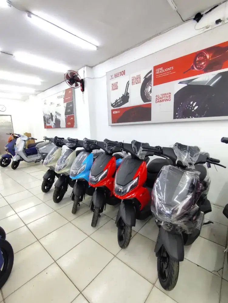 PROMO TERBATAS!! SEPEDA LISTRIK & MOLIS, BISA CICILAN TANPA DP0*