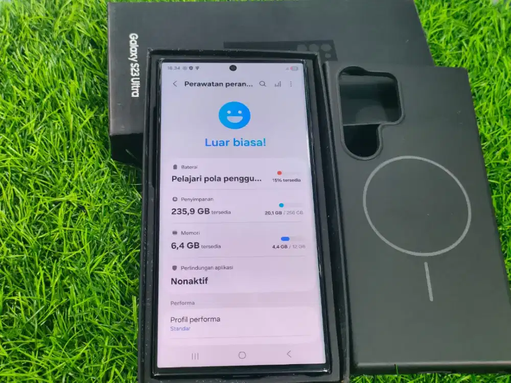 samsung S23 ultra 12/256 resmi sein fullset