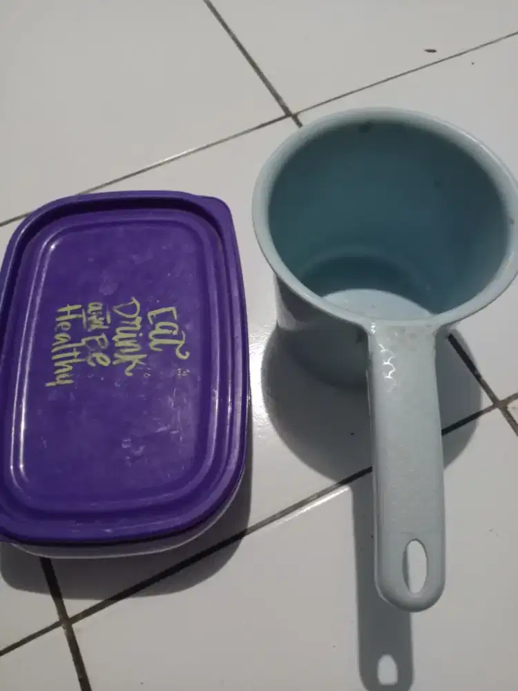 Gratis gayung dan tempat makan