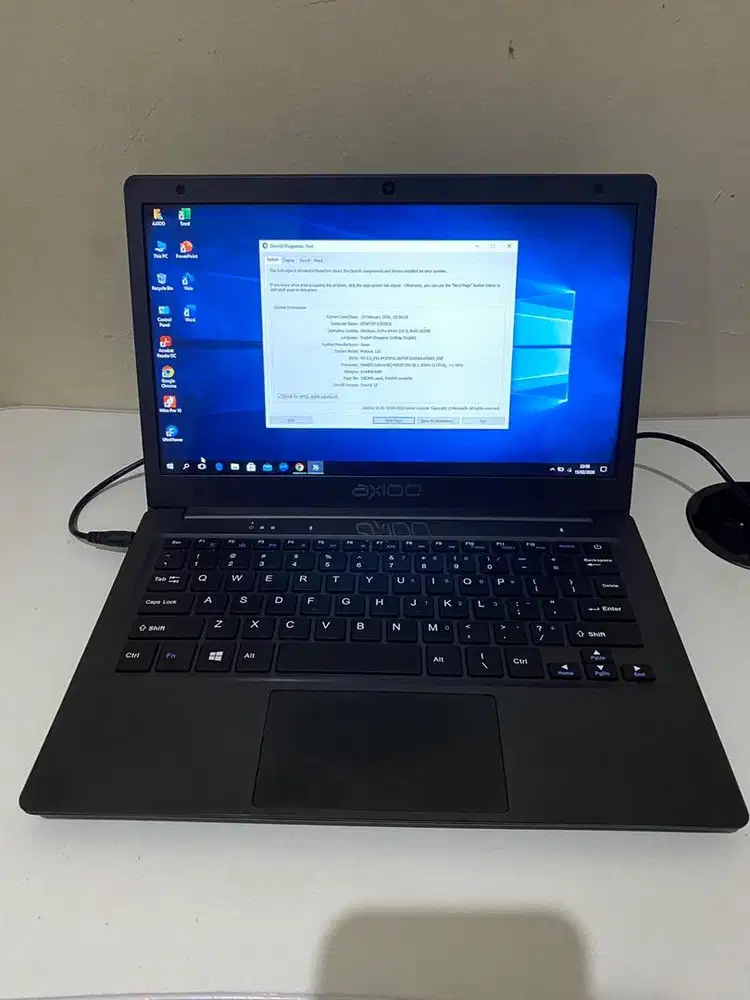Laptop Axioo Mybook 11G Hitam Doff Second
