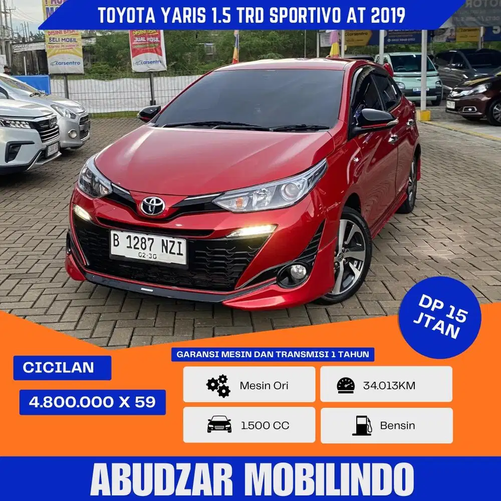 Toyota Yaris 2019 Bensin