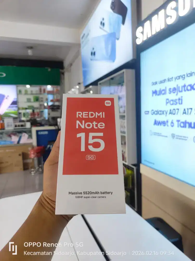REDMI NOTE 15 5G RAM 16GB INTERNAL 256