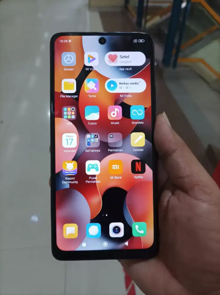 Xiomi Note 10 pro ram 8+3/128 NFC on kondisi normal