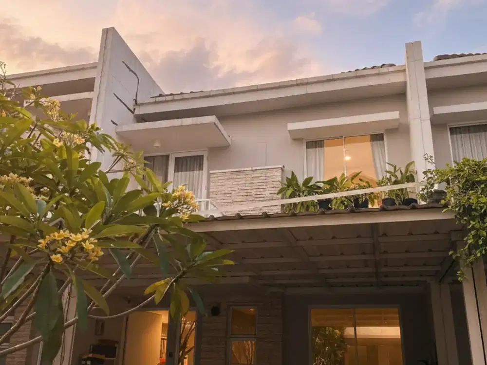 Rumah Cantik Furnish siap Huni dalam cluster di Cibubur dekat kompleks SBY