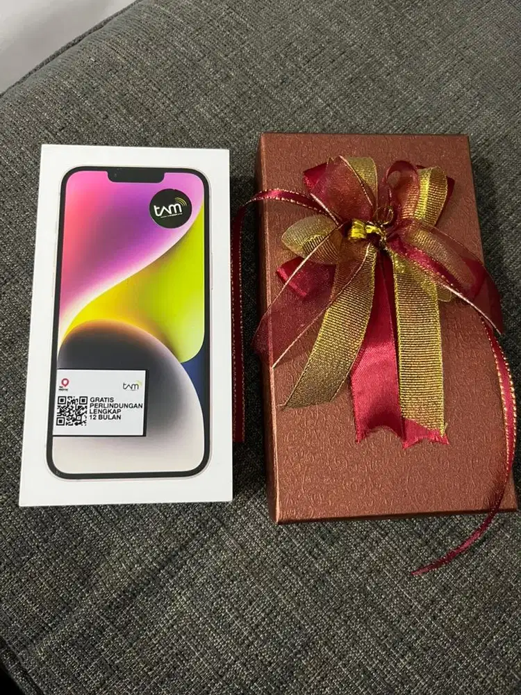 Iphone 14 128 GB - NEW - Garasi Resmi - Starlight - ibox