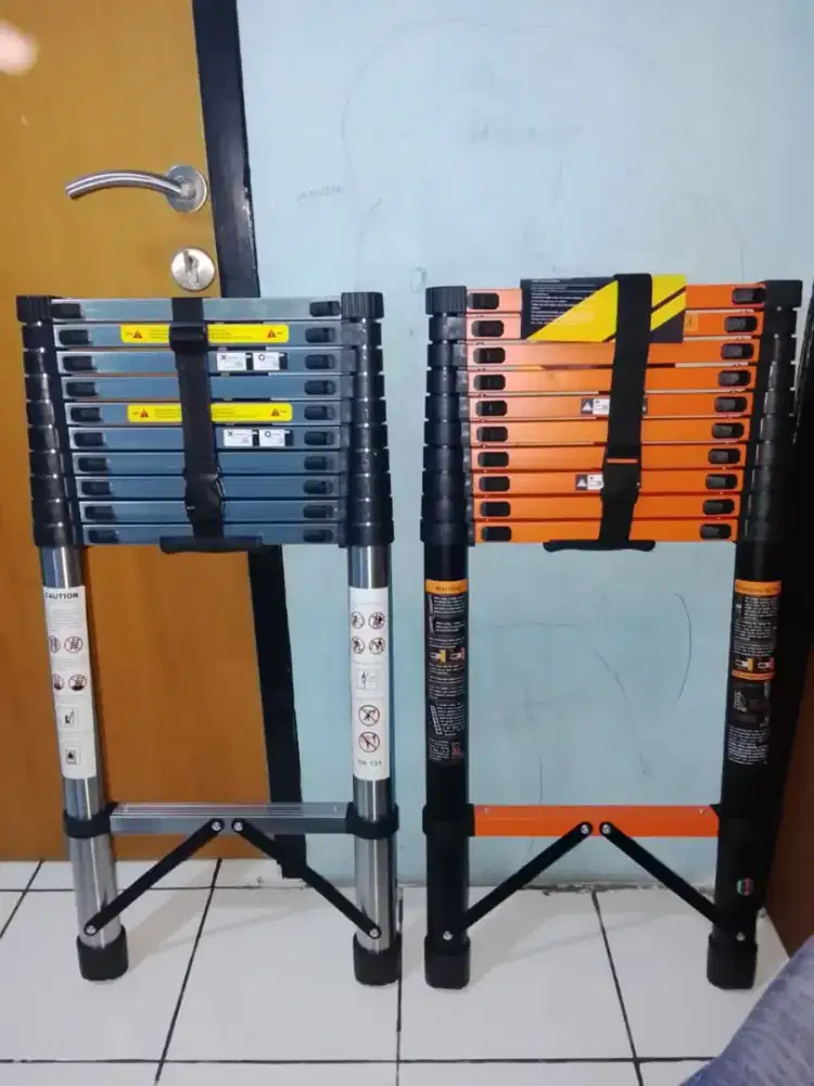 Tangga teleskopik singel 4,3 meter. BARU
