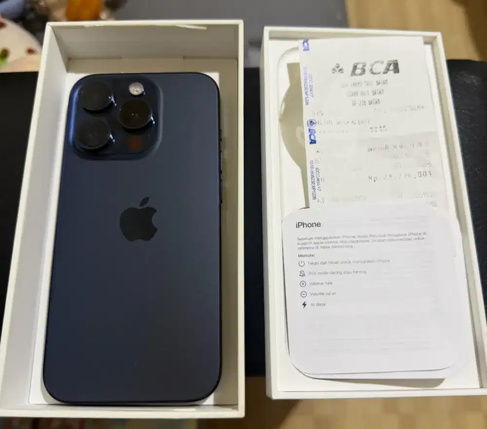 IPHONE 15 PRO BLUE TITANIUM - 128 GB (IBOX)