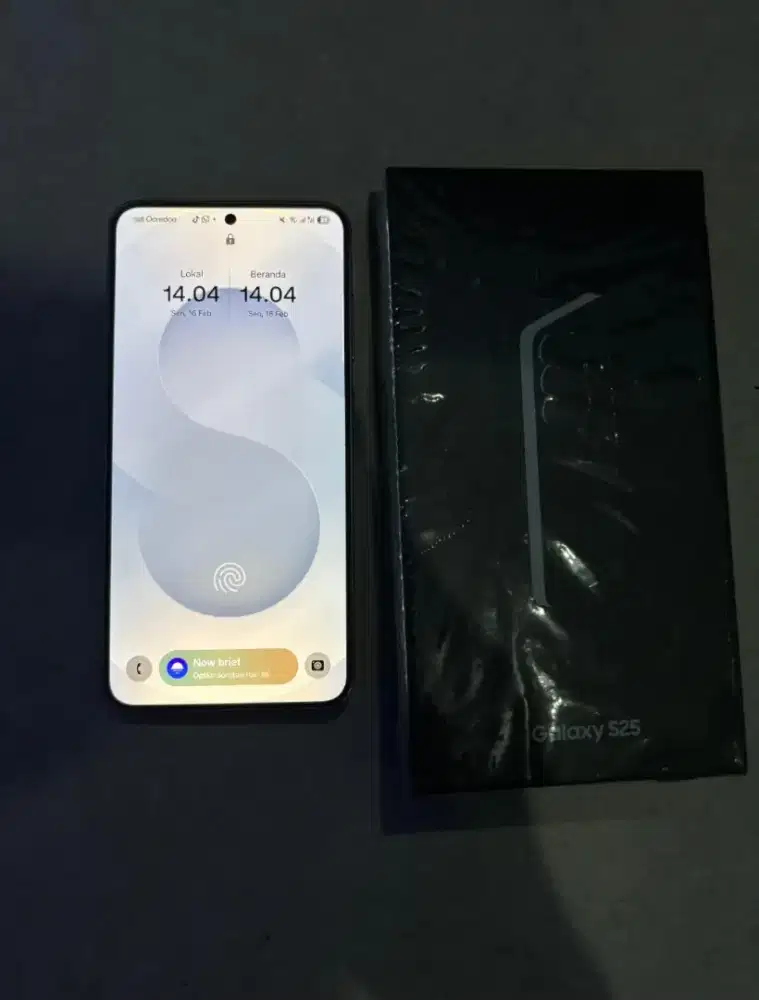 Samsung s25 12/256 sein nominus, mulus orian garansi on bulan 3 -2026