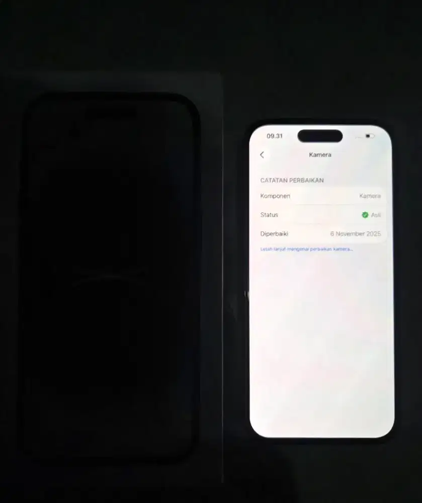 Jual ip 14pro 256gb ibox minus gantian kamera ori fulset bh 84% mahar