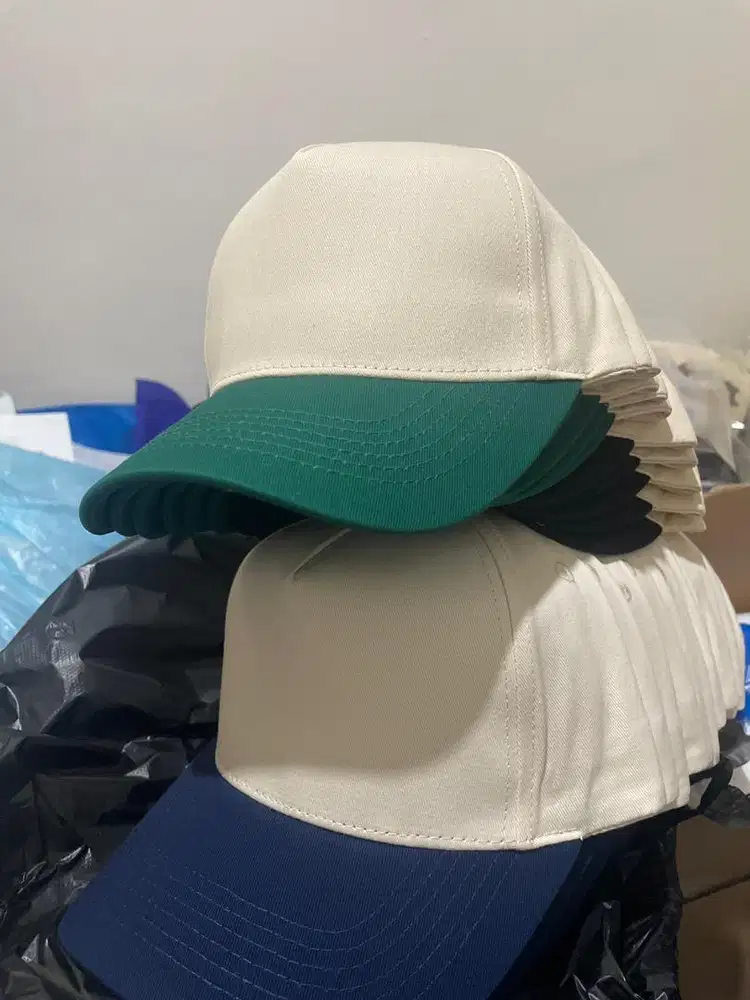 Topi polos siap sablon