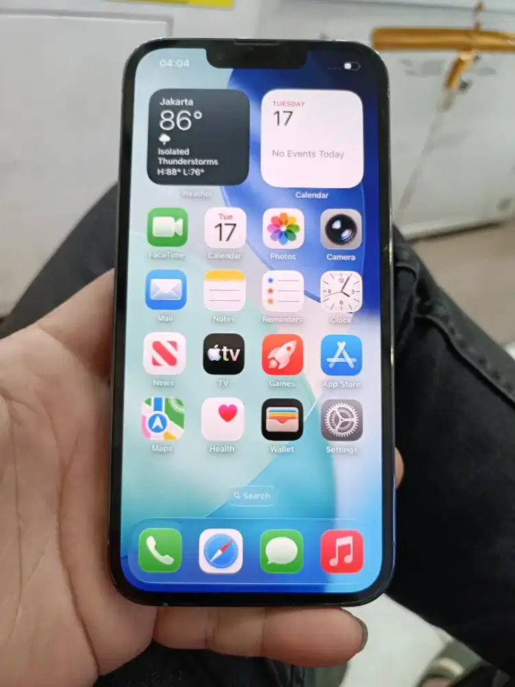 iPhone 13 Pro 256gb blue All Operator mulus batangan normal jaya