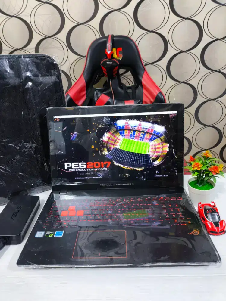 Asus ROG Strix GL53VW Core i7 RAM 16GB SSD 512GB VGA Nvidia GTX