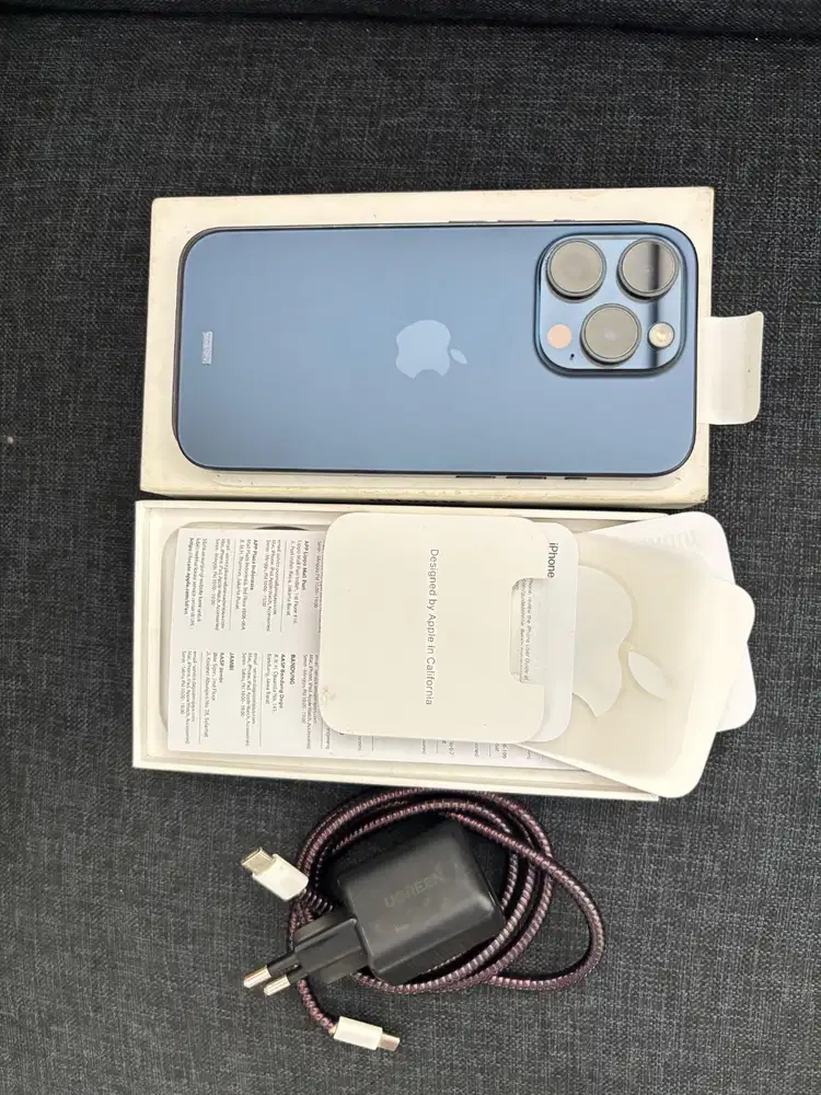 Jual Iphone 15 pro 128 ex.ibox BH86 (Nego)