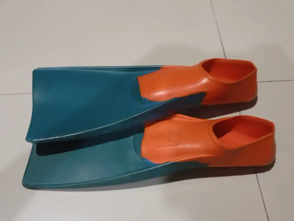 Finis Long Floating Fins Orange/Blue Euro Size 37