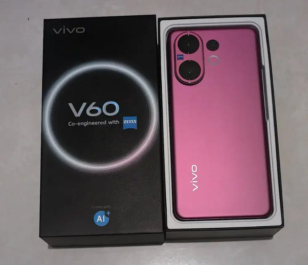VIVO V60 12/256GB FULSET ORIGINAL GARANSI ON PANJANG