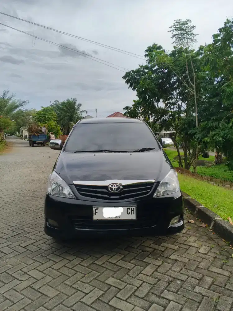 Innova Type G, Manual Tahun 2010