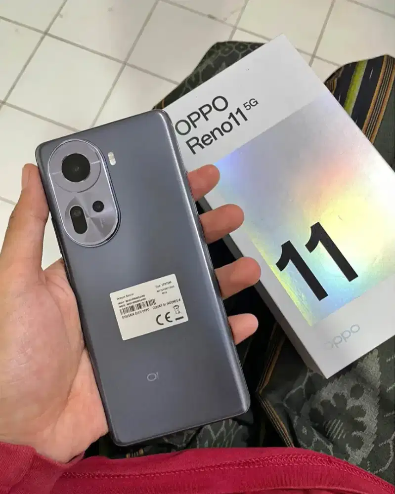 RENO 11 5G 8/256GB FULSET ORIGINAL SEGEL NORMAL JAYA