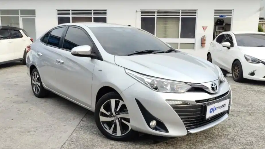 Garansi Mesin 1th Toyota Vios 1.5 G Bensin-AT Silver 2020