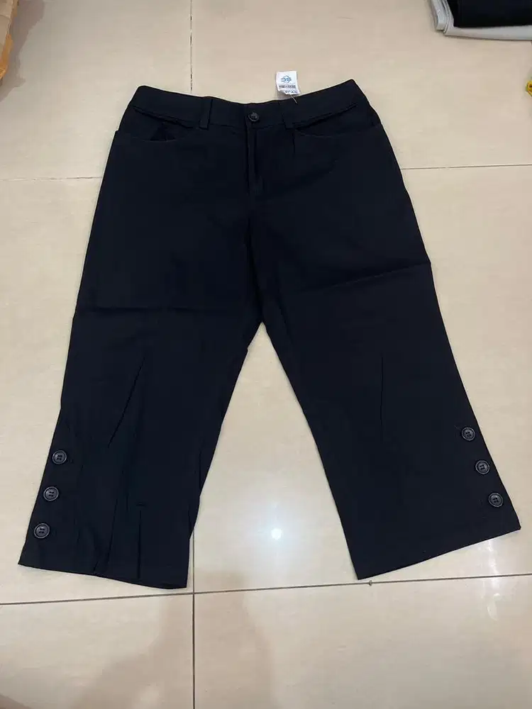 Prelove Celana katun hitam tebal