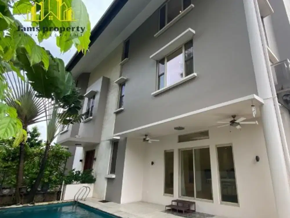 Disewakan Rumah Widya Chandra 5 Br Luas 800 M2 Private Pool Scbd Jakarta Selatan