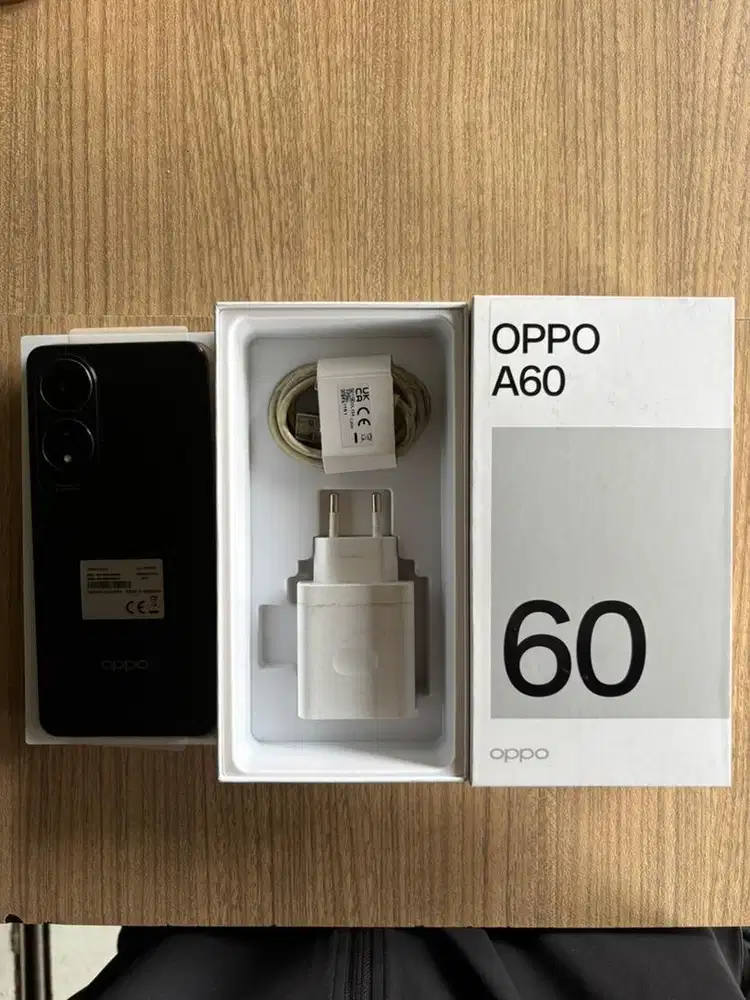 OPPO A60 8/128 Super Like New - Fullset -Garansi Panjang s/d Mei 2026