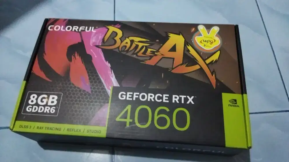 GeForce RTX 4060 Battle AX 8GB DDR 6 (Pemakaian Pribadi)