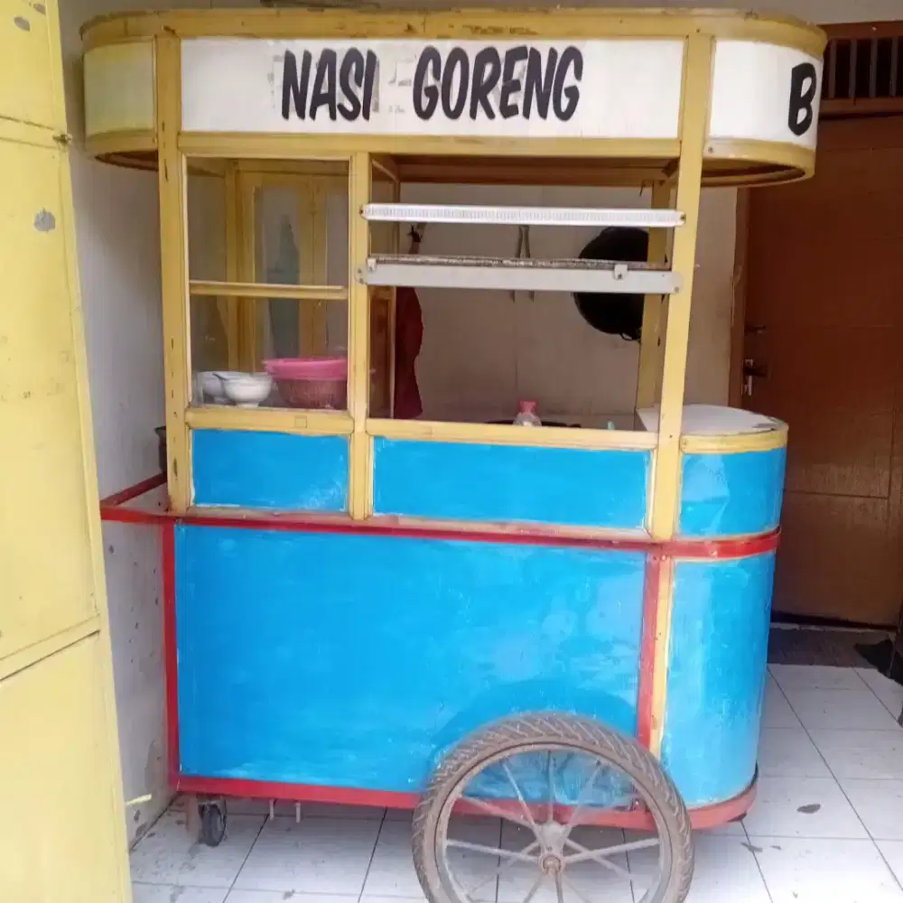 Gerobak nego sampai jadi