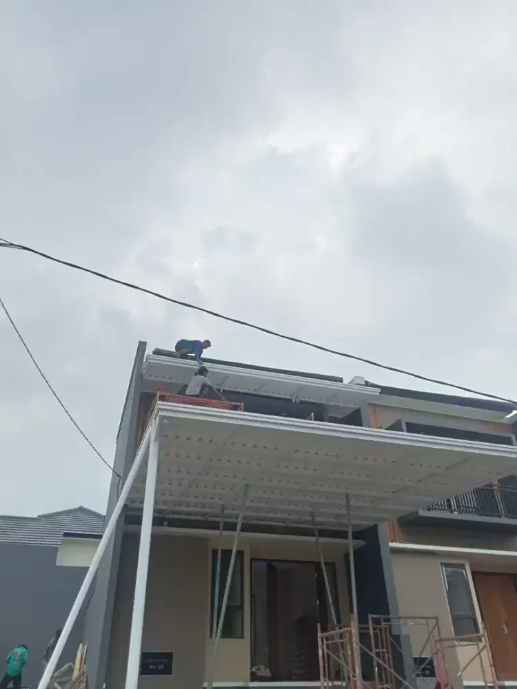 01 kanopi atap alderon double layer